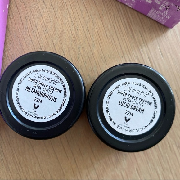 Colourpop x Snitchery eyeshadow super shock shadow duo new in box - Picture 6 of 6